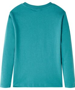 Kindershirt met lange mouwen 116 donkerzeeblauw