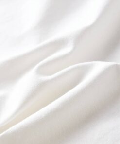 Kindershirt met lange mouwen 116 ecrukleurig