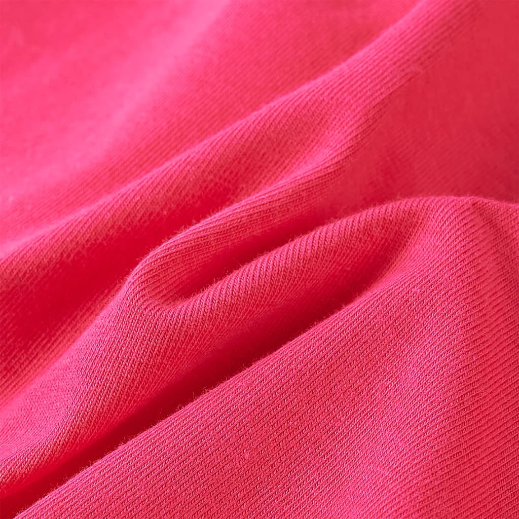 Kindershirt met lange mouwen 116 felroze - Image 7