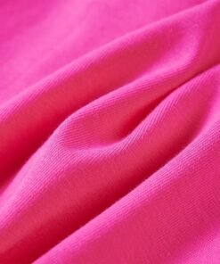 Kindershirt met lange mouwen 128 donkerroze