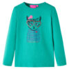Kindershirt met lange mouwen 128 felgroen