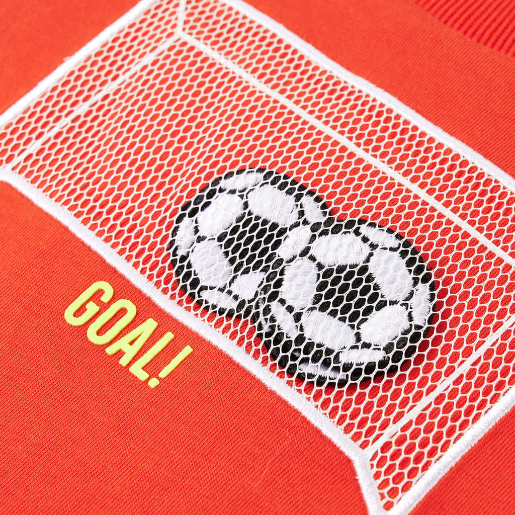 Kindershirt met lange mouwen 128 feloranje - Image 4