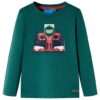 Kindershirt met lange mouwen 128 groen