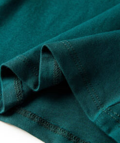 Kindershirt met lange mouwen 140 donkergroen