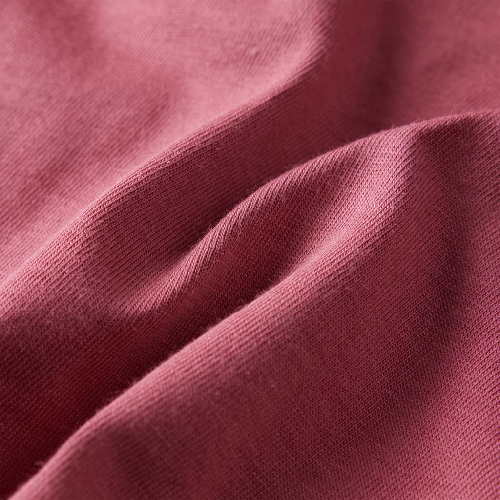 Kindershirt met lange mouwen 140 donkerrood - Image 7