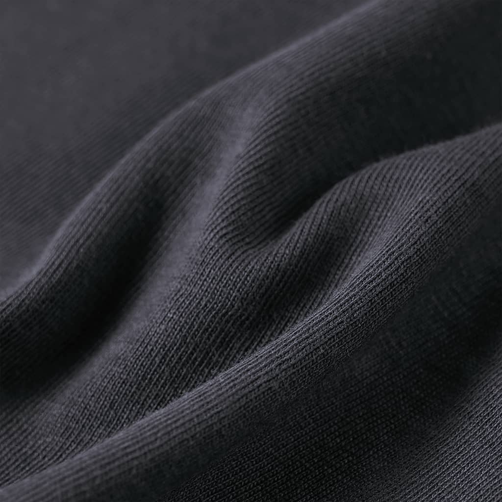 Kindershirt met lange mouwen 92 antracietkleurig - Image 7