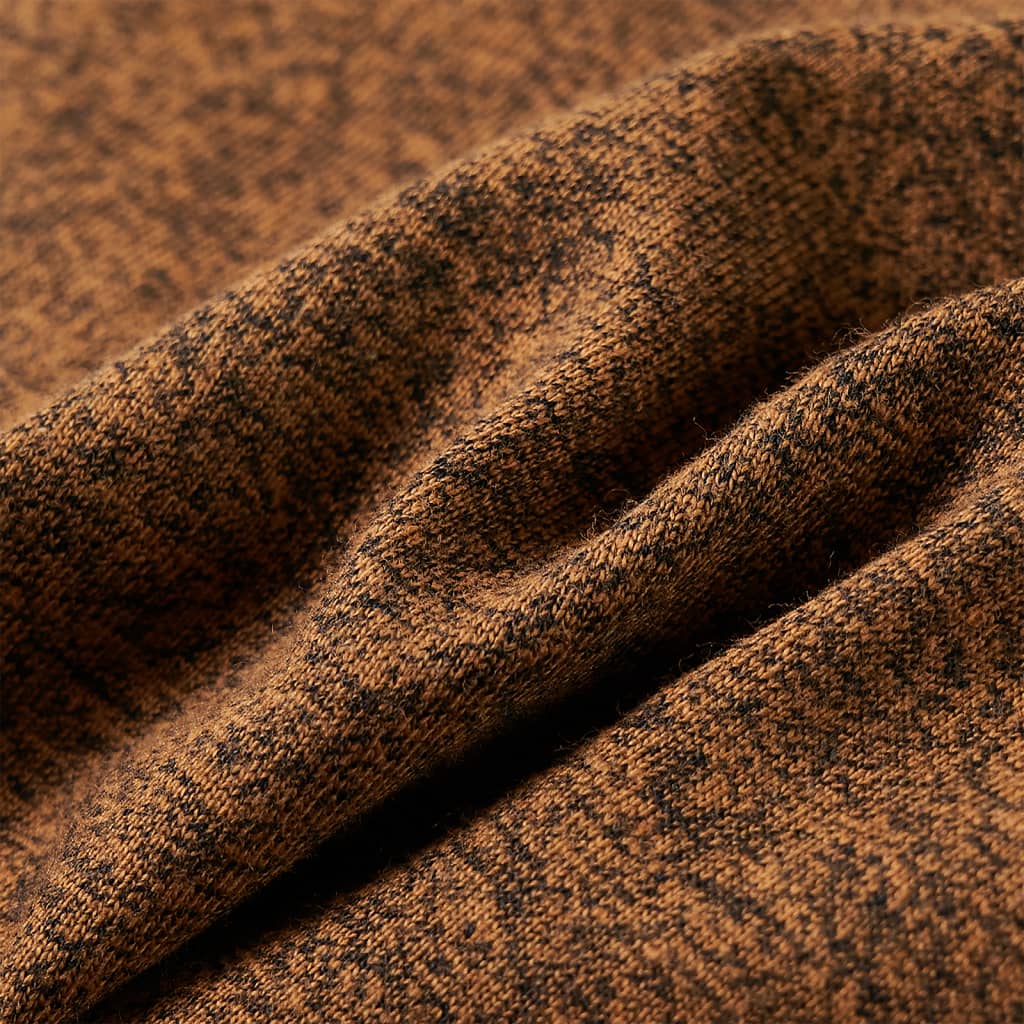 Kindershirt met lange mouwen 92 gemêleerd cognackleur - Image 7