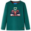 Kindershirt met lange mouwen 92 groen