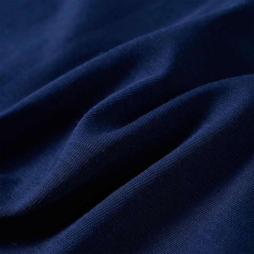 Kindershirt met lange mouwen 92 marineblauw - Image 7