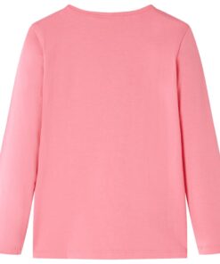 Kindershirt met lange mouwen 92 roze