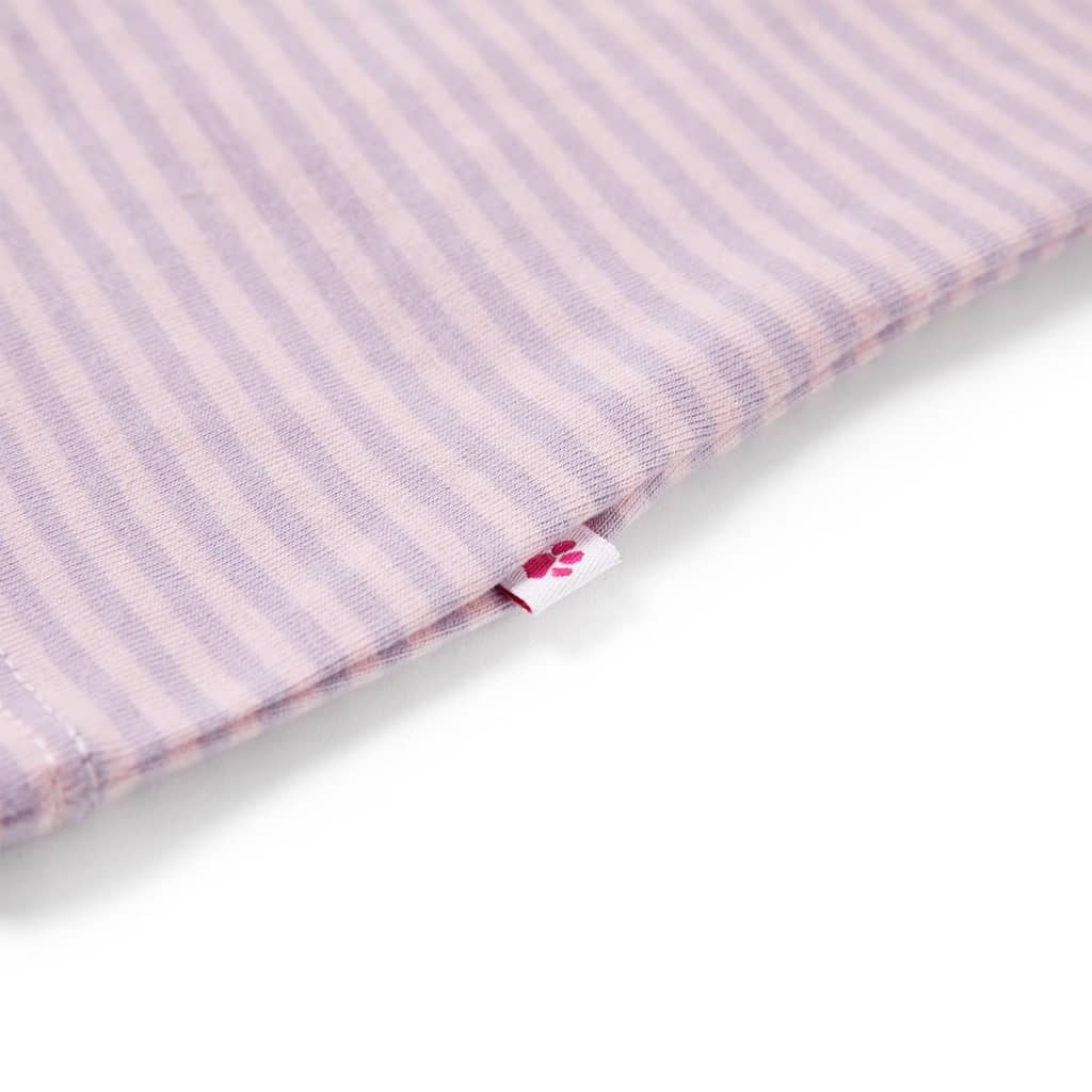 Kindershirt met mouwen met ruches 116 lila - Image 5