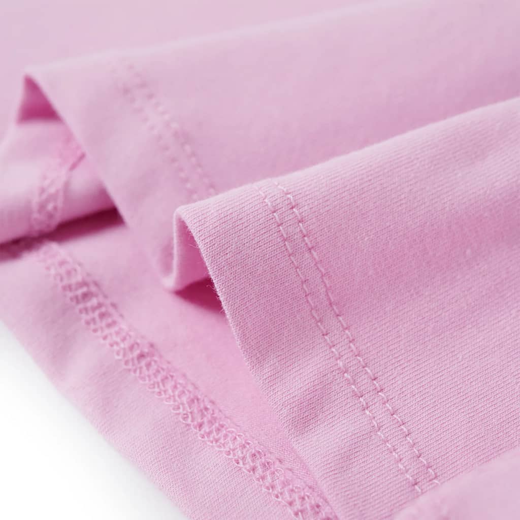 Kindershirt met ruches aan de mouwen 116 lila - Image 6