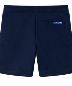 Kindershort 116 marineblauw