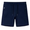 Kindershort 128 marineblauw