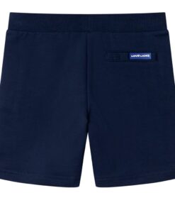 Kindershort 140 marineblauw