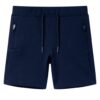 Kindershort 140 marineblauw