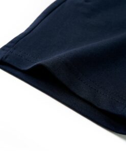 Kindershort 140 marineblauw