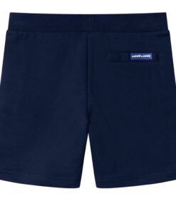 Kindershort 92 marineblauw