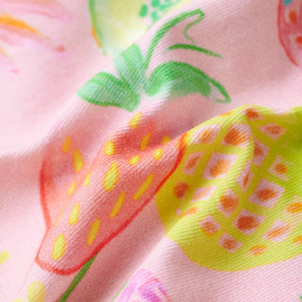 Kindershort met trekkoord 140 zachtroze - Image 7