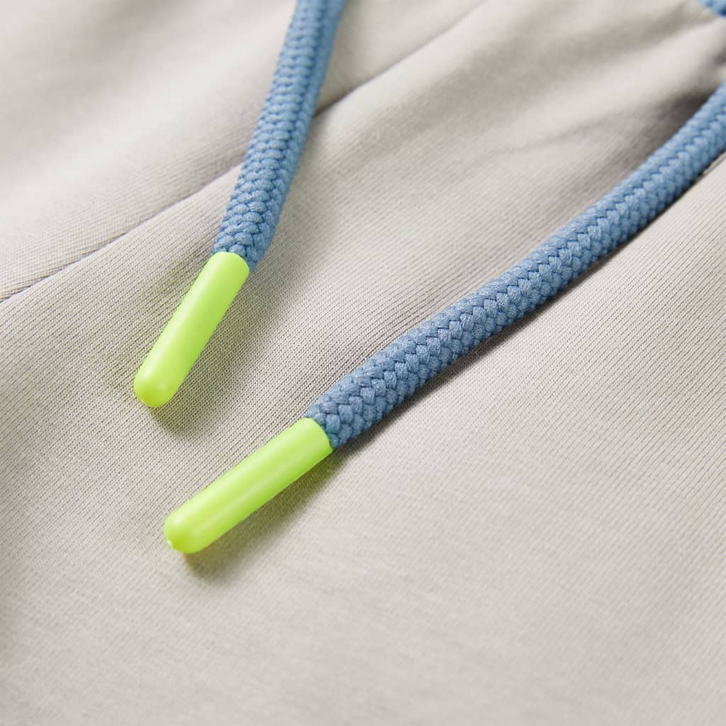 Kindershort met trekkoord 92 blauw - Image 5