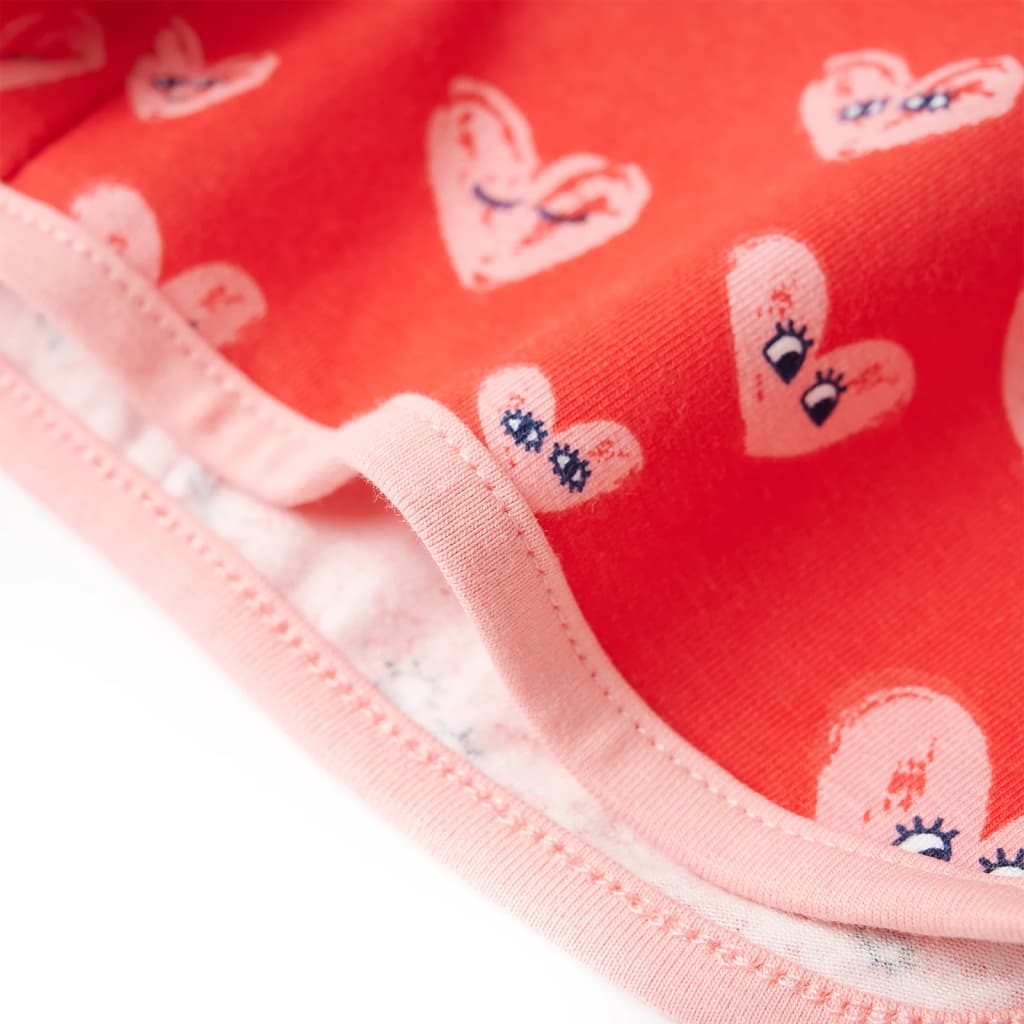 Kindershort met trekkoord 92 rood - Image 6