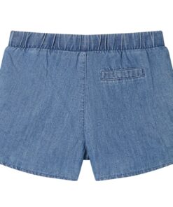 Kindershorts 104 denimblauw