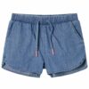 Kindershorts 104 denimblauw