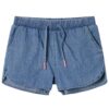 Kindershorts 116 denimblauw
