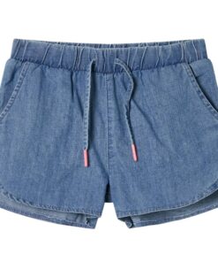 Kindershorts 116 denimblauw