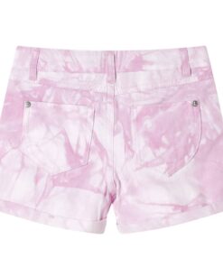 Kindershorts 128 roze