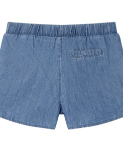 Kindershorts 140 denimblauw