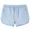 Kindershorts 92 zachtdenimblauw