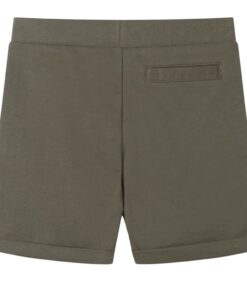 Kindershorts met trekkoord 104 donkerkaki