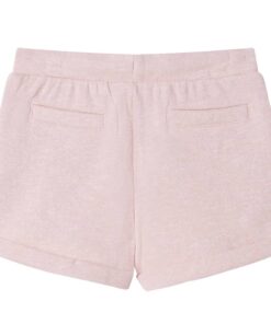 Kindershorts met trekkoord 104 gemengd lichtroze