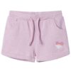 Kindershorts met trekkoord 104 gemengd lila