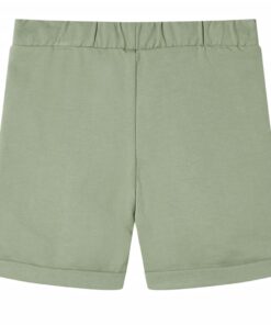 Kindershorts met trekkoord 104 lichtkaki
