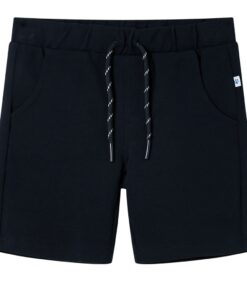 Kindershorts met trekkoord 104 marineblauw