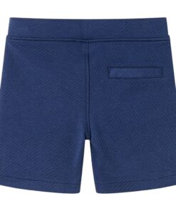 Kindershorts met trekkoord 116 donkerblauw