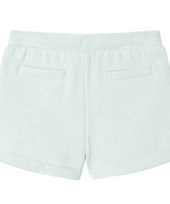 Kindershorts met trekkoord 116 gemengd lichtmintkleurig