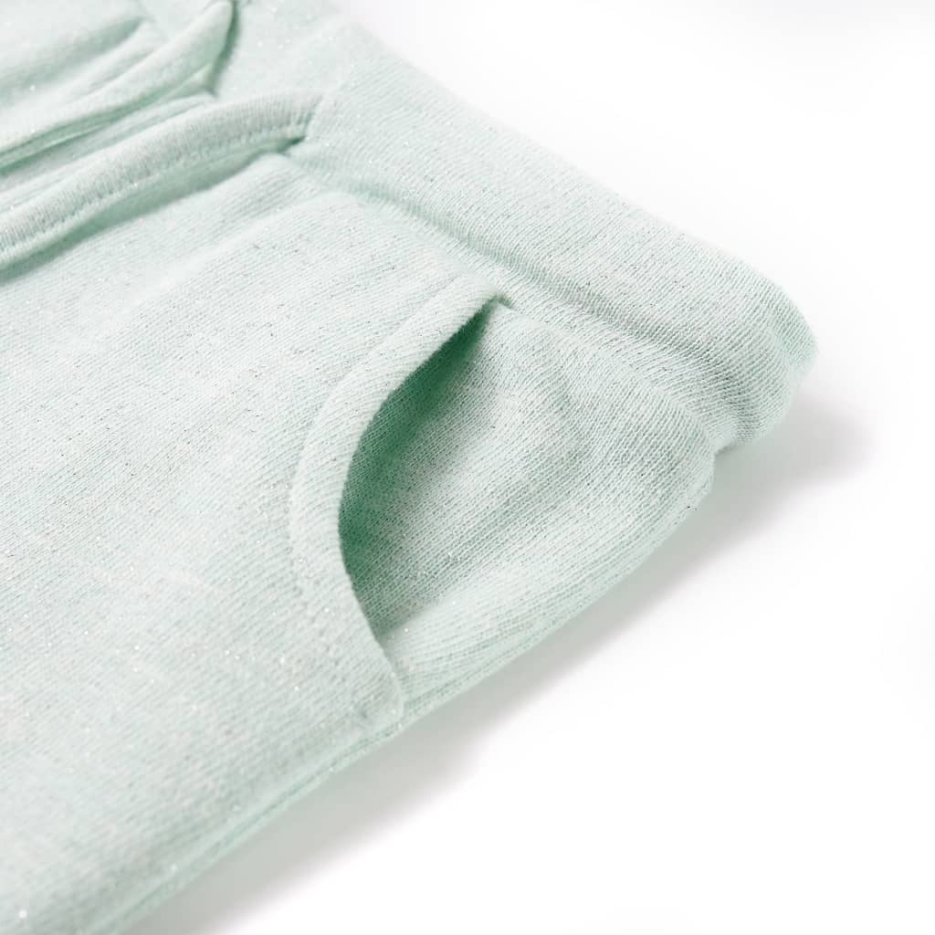 Kindershorts met trekkoord 116 gemengd lichtmintkleurig - Image 5