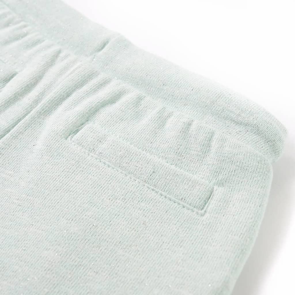 Kindershorts met trekkoord 116 gemengd lichtmintkleurig - Image 6