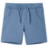 Kindershorts met trekkoord 128 donkerblauw