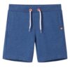 Kindershorts met trekkoord 128 gemêleerd donkerblauw
