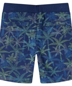 Kindershorts met trekkoord 128 marineblauw