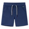 Kindershorts met trekkoord 140 donkerblauw