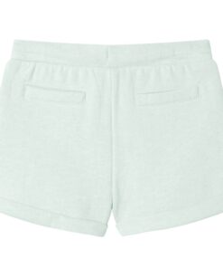 Kindershorts met trekkoord 140 gemengd lichtmintkleurig