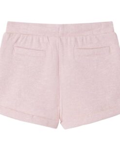 Kindershorts met trekkoord 140 gemengd lichtroze