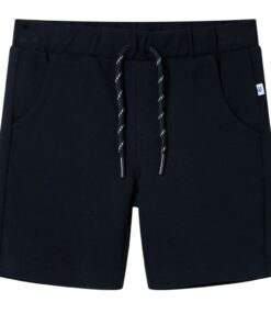 Kindershorts met trekkoord 140 marineblauw