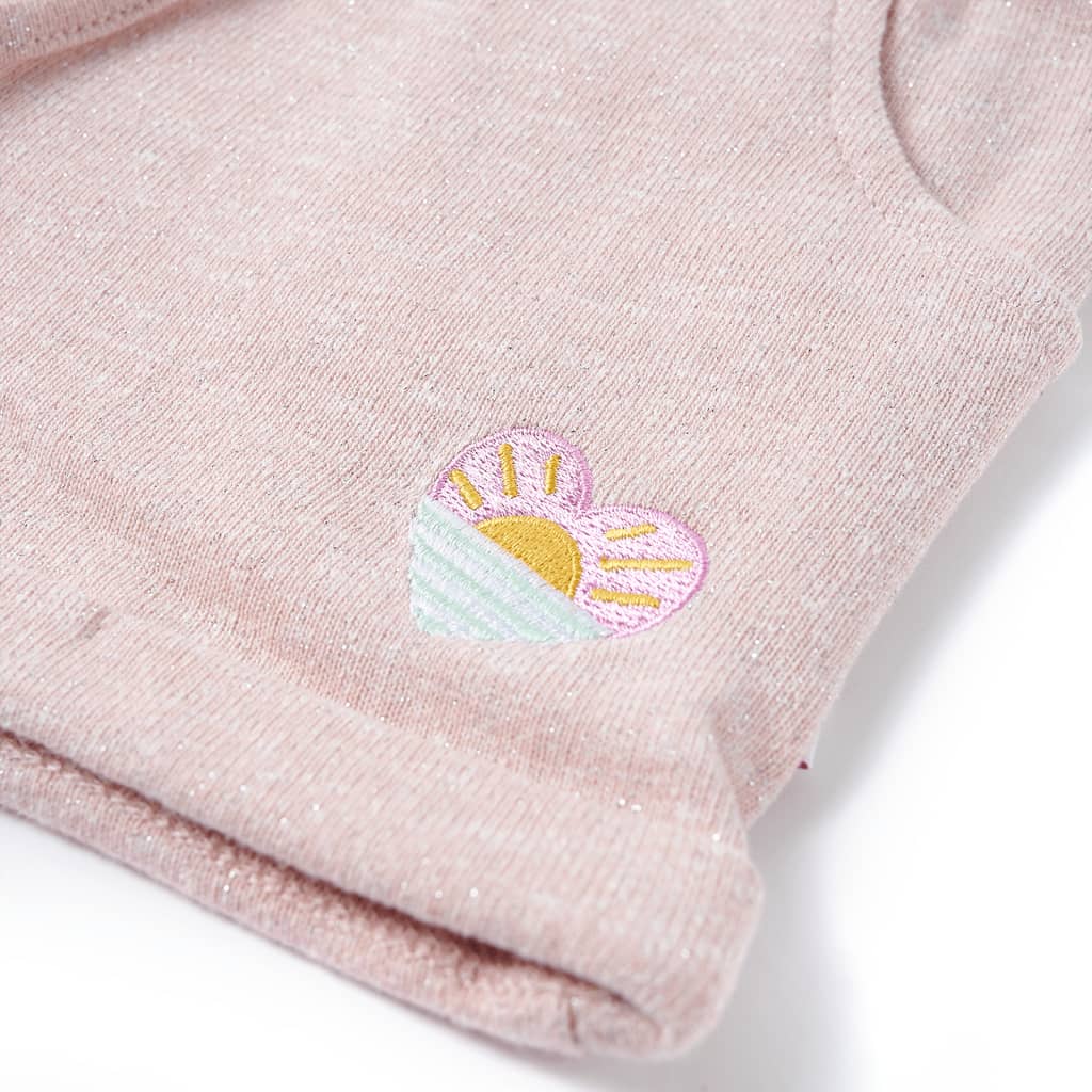 Kindershorts met trekkoord 92 gemengd lichtroze - Image 4