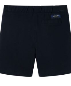 Kindershorts met trekkoord 92 marineblauw